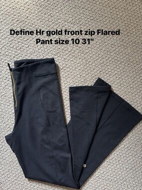 Lululemon define flared pants